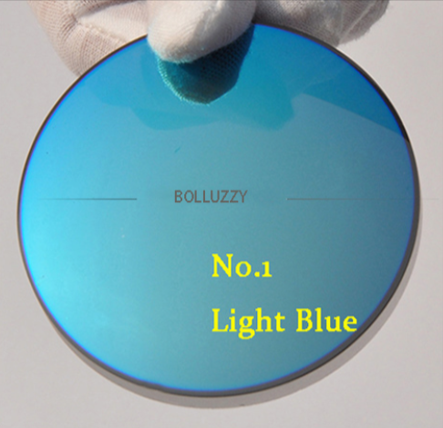 Bolluzzy Single Vision Polarized Sunglass Lenses Lenses Bolluzzy Lenses 1.56 Number 1 Light Blue 