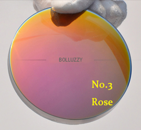 Bolluzzy Single Vision Polarized Sunglass Lenses Lenses Bolluzzy Lenses 1.56 Number 3 Rose 