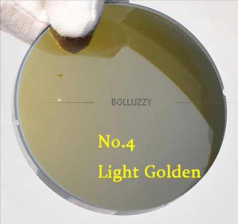 Bolluzzy Single Vision Polarized Sunglass Lenses Lenses Bolluzzy Lenses 1.56 Number 4 Light Golden 