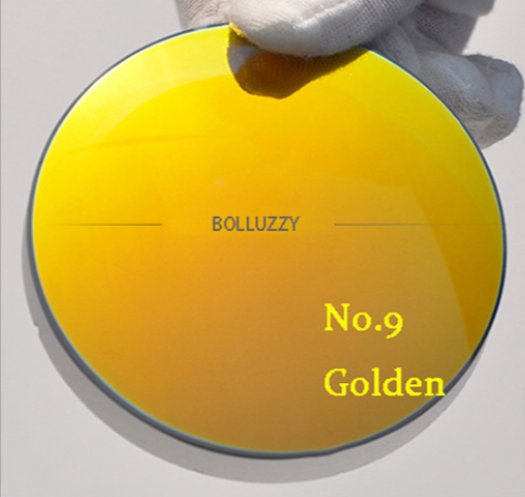 Bolluzzy Single Vision Polarized Sunglass Lenses Lenses Bolluzzy Lenses 1.56 Number 9 Golden 