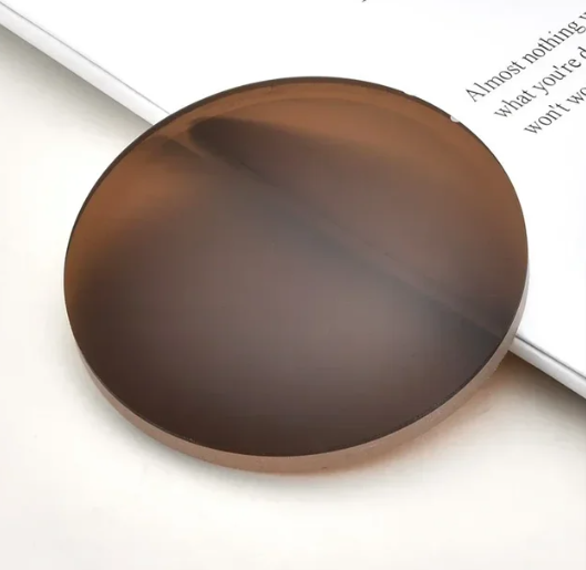 Hewei Single Vision Polarized Lenses Lenses Hewei Lenses 1.56 Brown Hyperopic ( Plus Makes Objects Bigger)