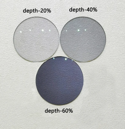 Hewei Single Vision Aspheric Tinted Lenses Lenses Hewei Lenses 1.56 20% Gray