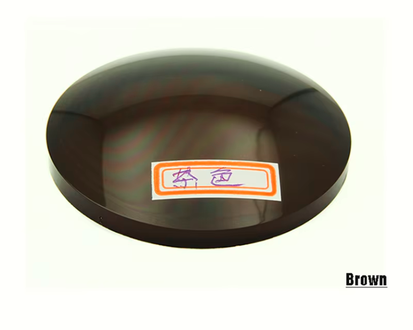 Esnbie 1.67 Single Vision Polycarbonate Polarized Sunglass Lenses Lenses Esnbie Lenses Brown