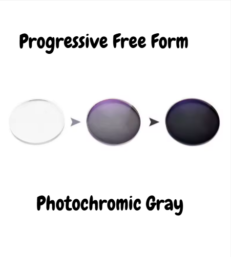 FuzWeb Free Form Progressive MR Series Photochromic Lenses