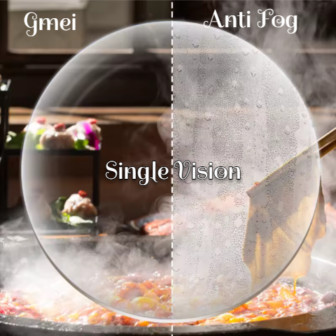 Gmei Single Vision Anti Fog Anti Blue Light Clear Lenses Lenses Gmei Optical Lenses 1.56