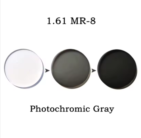 Xbora Single Vision 1.61 Index MR-8 Photochromic Lenses