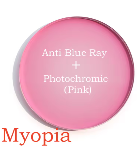 Yimaruili Photochromic Anti Blue Single Vision Lenses