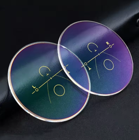 Yimaruili Office Computer Progressive Anti Blue Light Clear Lenses