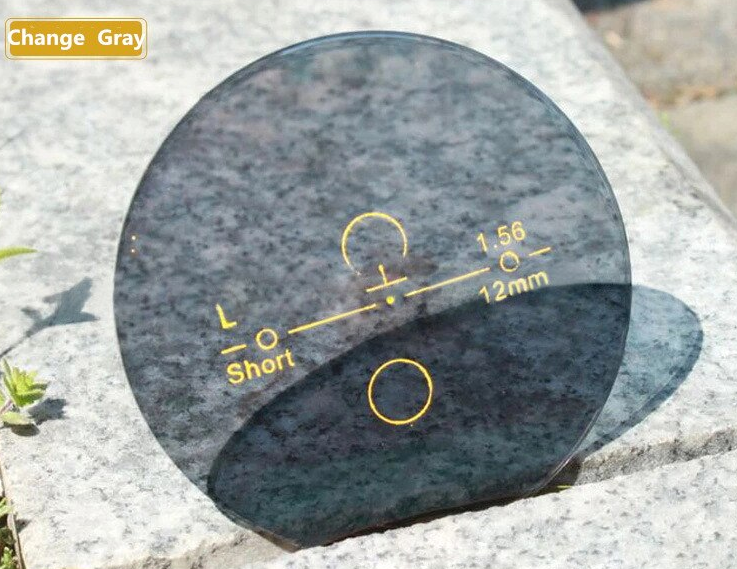 Summer Flower Progressive Photochromic Lenses Lenses Summer Flower Lenses 1.56 Gray