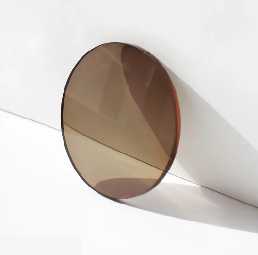 Vicky Single Vision Gradient Tint MR Series Lenses Lenses Vicky Lenses 1.61 MR-8 Full Tint Brown
