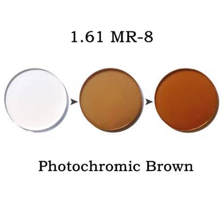 Xbora Progressive 1.61 MR-8 Photochromic Lenses