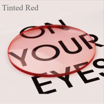 Hotochki 1.67 Index Progressive Tinted Lenses Lenses Hotochki Lenses Red