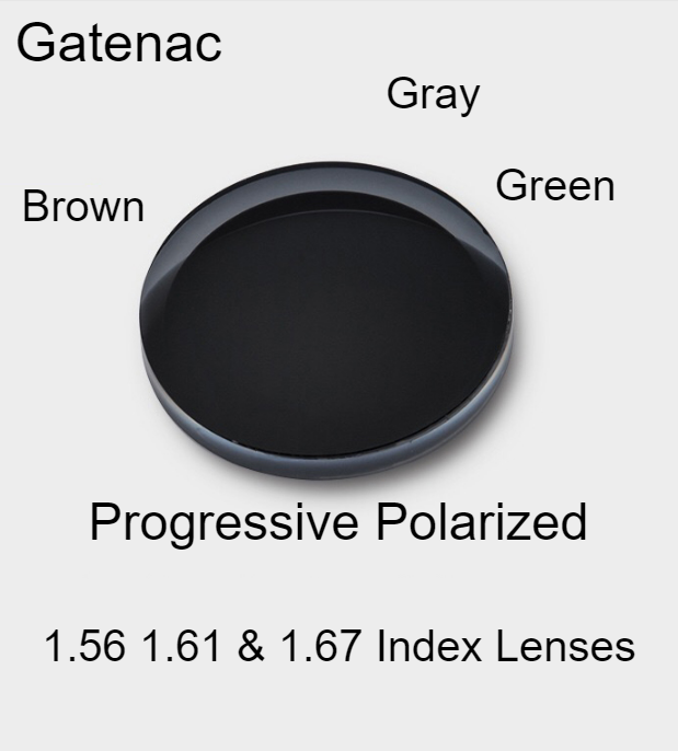 Gatenac Progressive Polarized Sunglass Lenses Lenses Gatenac Lenses   