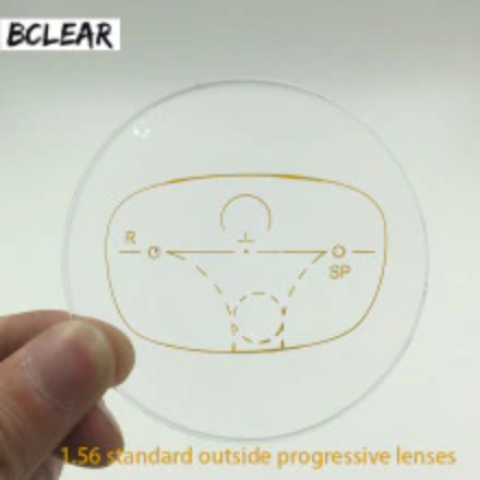BCLEAR 1.56 Index Outside Progressive Lenses Color Clear Lenses Bclear Lenses