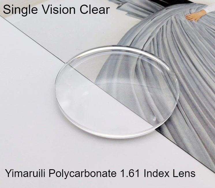 Yimaruili HD Resin Aspheric Single Vision Polycarbonate Clear Lenses Lenses Yimaruili Lenses   