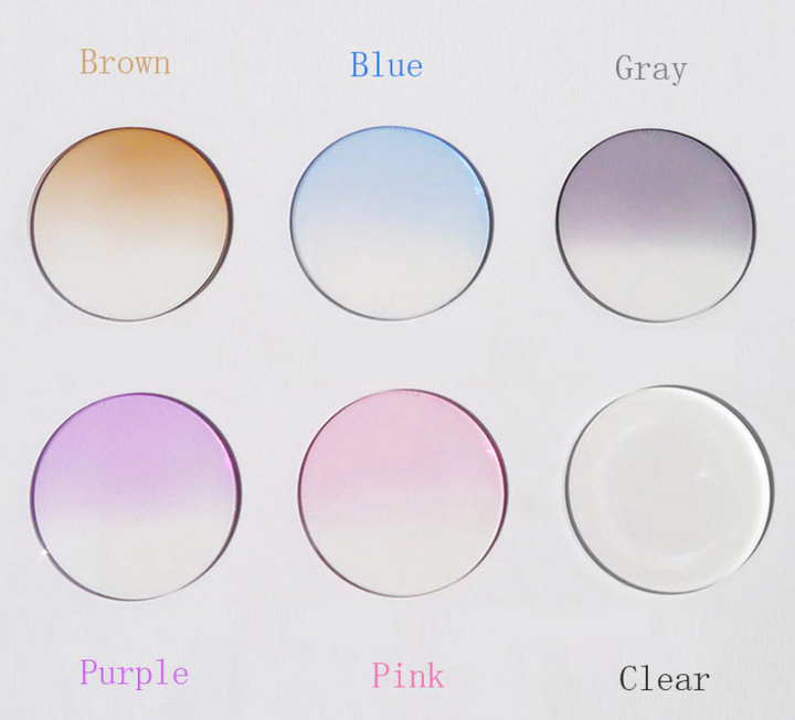 Reven Jate 1.61 MR-8 Digital Free Form Progressive Tinted/Clear Lenses Lenses Reven Jate Lenses