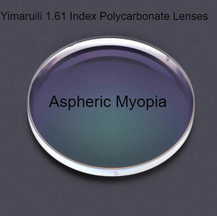 Yimaruili HD Resin Aspheric Single Vision Polycarbonate Clear Lenses Lenses Yimaruili Lenses Aspheric Myopia  