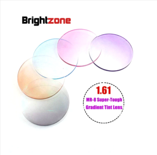 Brightzone 1.61 Index MR-8 Gradient Tint Lenses Lenses Brightzone Lenses