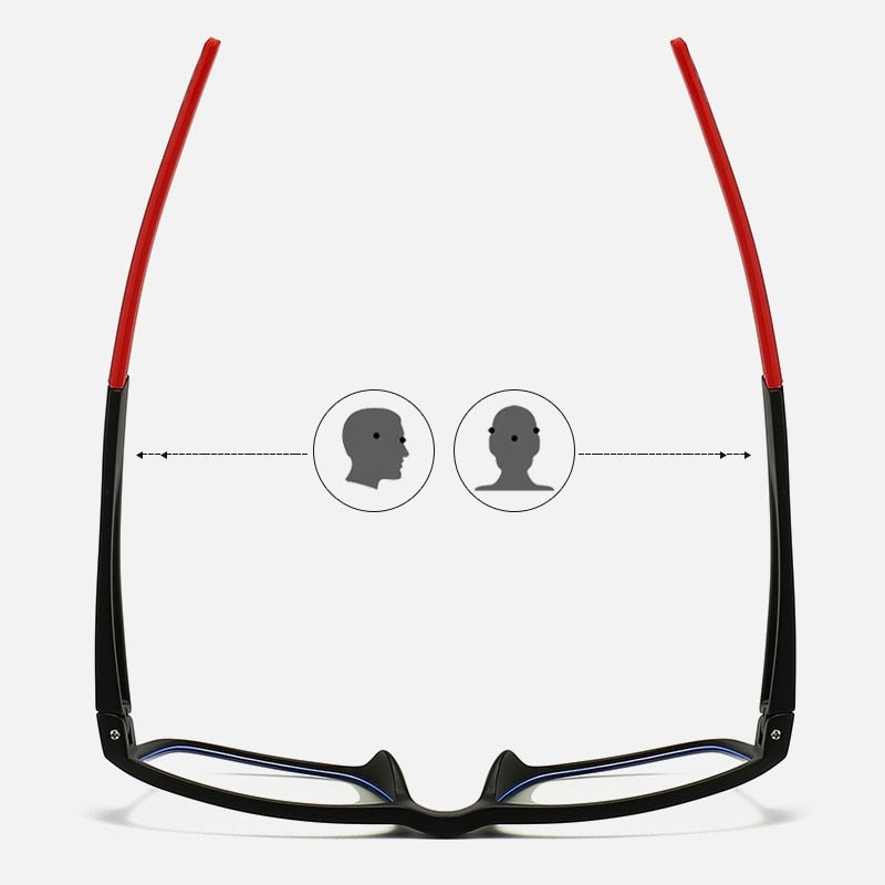 Yimaruili Unisex Full Rim Square Flexible Tr 90 Acetate Sports Eyeglasses Tr5780 Full Rim Yimaruili Eyeglasses