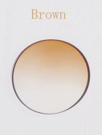 Brightzone 1.61 Index MR-8 Gradient Tint Lenses Lenses Brightzone Lenses Gradient Amber