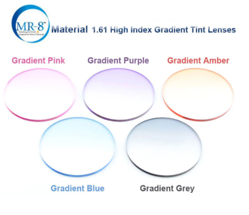Reven Jate 1.61 MR-8 Digital Free Form Progressive Tinted/Clear Lenses Lenses Reven Jate Lenses
