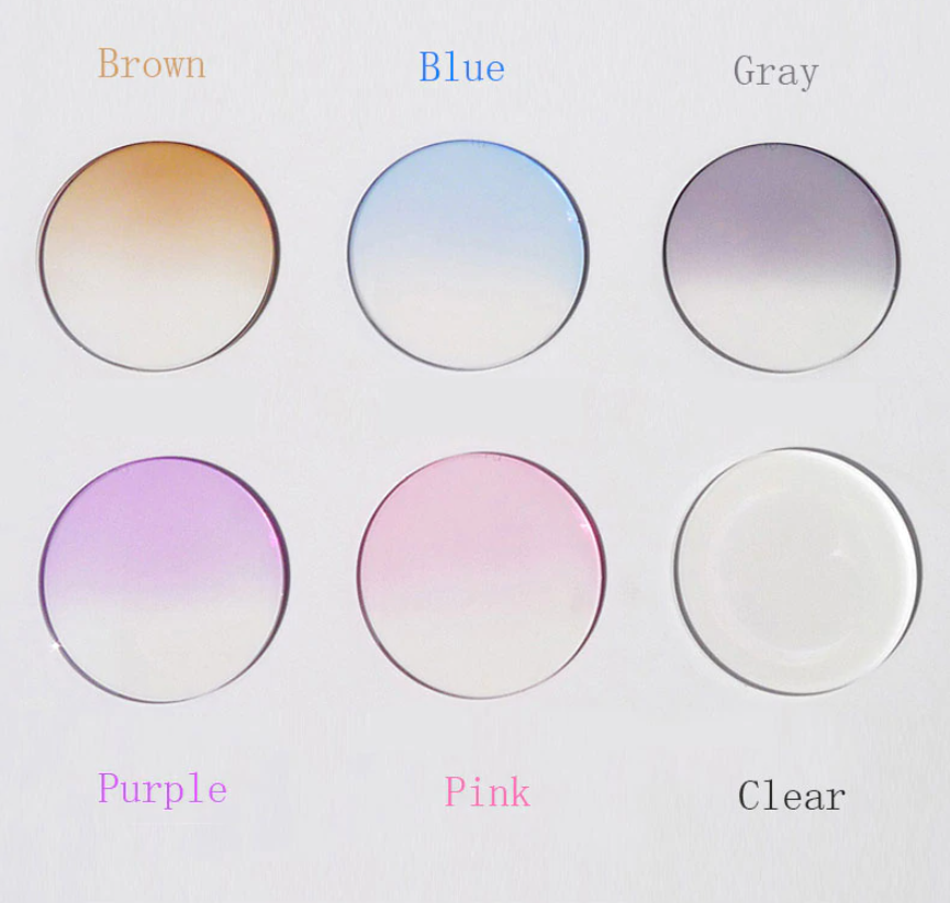 Reven Jate 1.61 MR-8 Digital Free Form Progressive Tinted/Clear Lenses Lenses Reven Jate Lenses