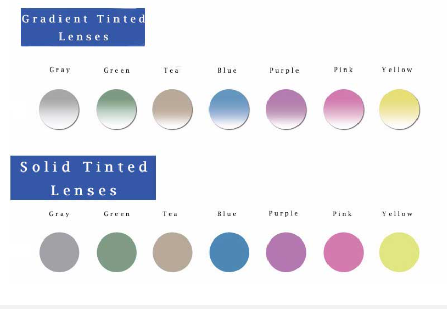 Reven Jate 1.61 MR-8 Digital Free Form Progressive Tinted/Clear Lenses Lenses Reven Jate Lenses