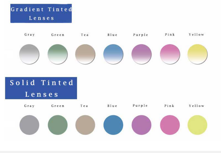 Reven Jate 1.61 MR-8 Digital Free Form Progressive Tinted/Clear Lenses Lenses Reven Jate Lenses
