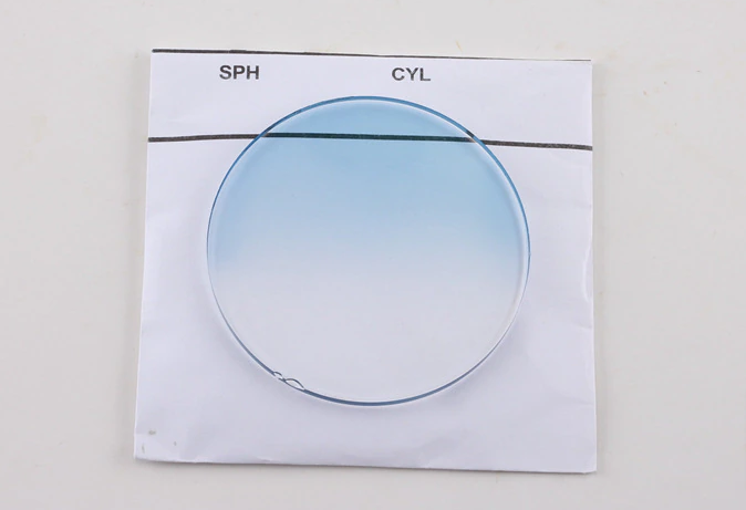 Hdcrafter Progressive M-8 Anti Blue Gradient Tint Lenses Lenses Hdcrafter Eyeglass Lenses 1.61 Gradient Blue