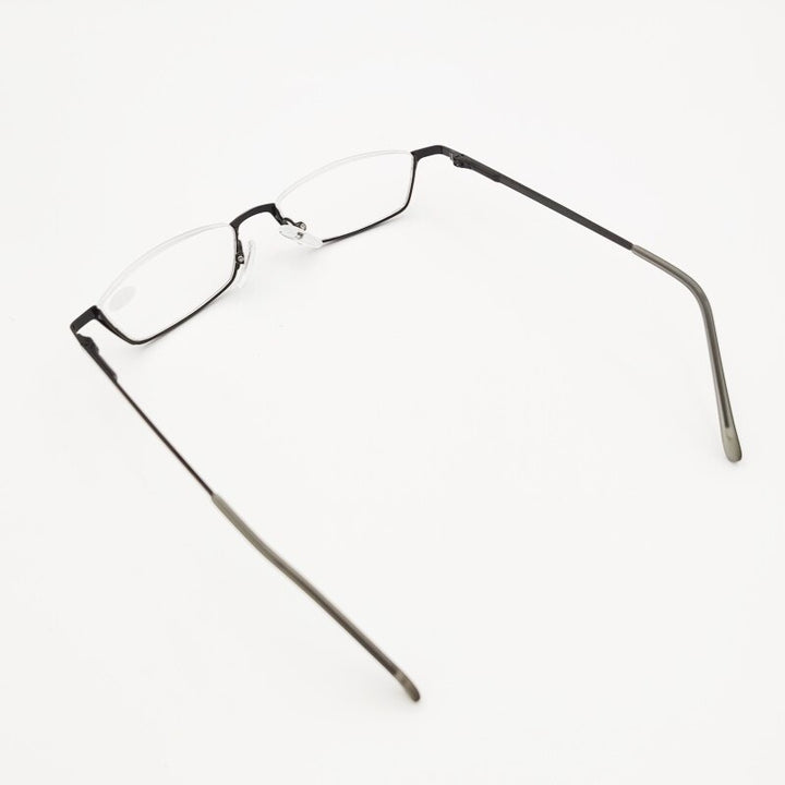 Yujo Unisex Alloy Semi Rim Square Frame Reading Glasses Y006 Reading Glasses Yujo