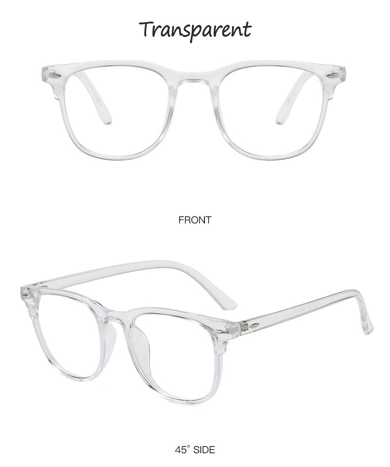 Hotony Women's Full Rim TR 90 Resin Round Frame Eyeglasses 3017 Full Rim Hotony