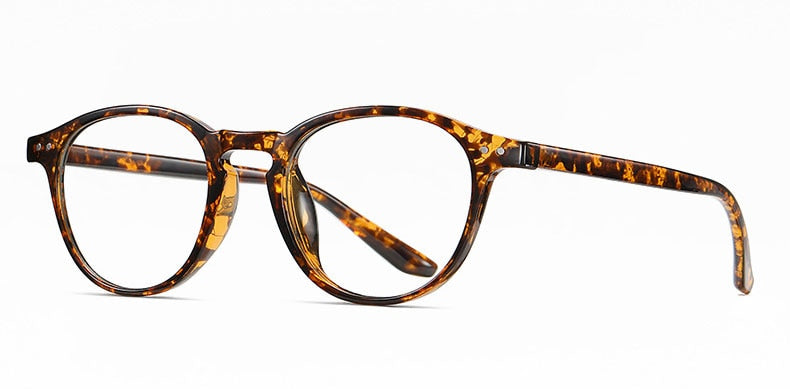 Hotochki Unisex Full Rim Round TR-90 Resin Frame Eyeglasses 2318 Full Rim Hotochki