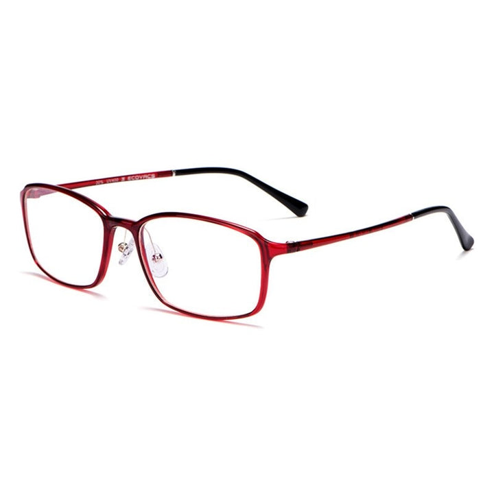 Yimaruili Unisex Full Rim TR 90 Resin Frame Eyeglasses M8003 Full Rim Yimaruili Eyeglasses