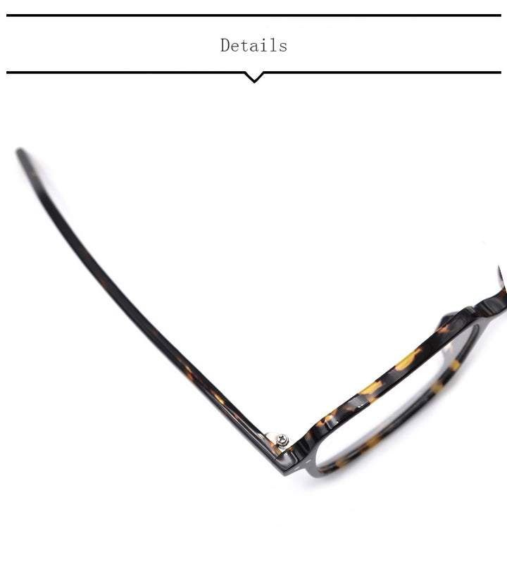 Hdcrafter Women's Full Rim Oversized Square Acetate Frame Eyeglasses Ps9105 Full Rim Hdcrafter Eyeglasses