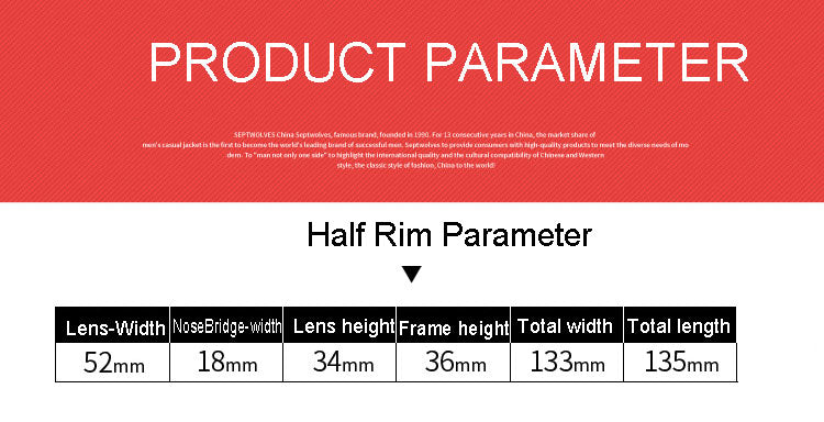 Hotony Unisex Full/Semi Rim Alloy Frame Eyeglasses 2516 Semi Rim Hotony