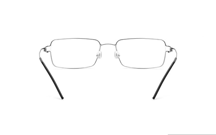 Yimaruili Unisex Full Rim Screwless Titanium Alloy Frame Eyeglasses 28606 Full Rim Yimaruili Eyeglasses