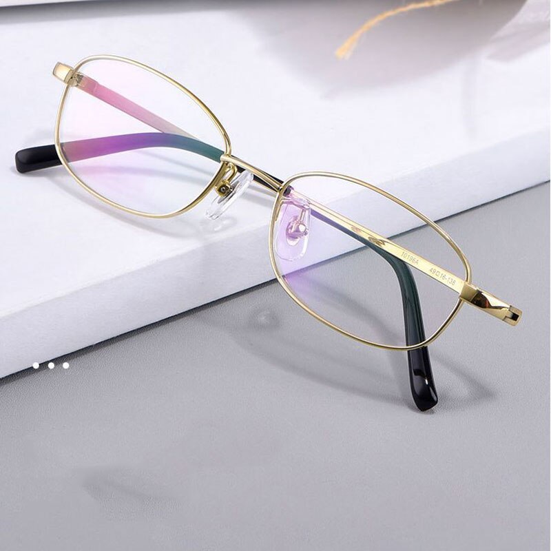Hotochki Men's Full Rim Titanium Frame Eyeglasses 10196 Full Rim Hotochki