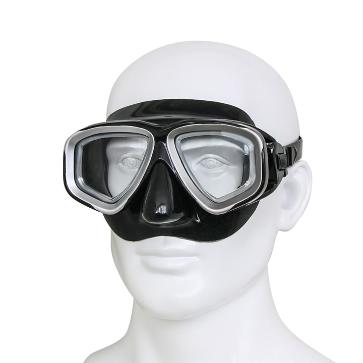 Enzodate Unisex Full Rim Polycarbonate Myopic Snorkel Goggles Goggles Enzodate