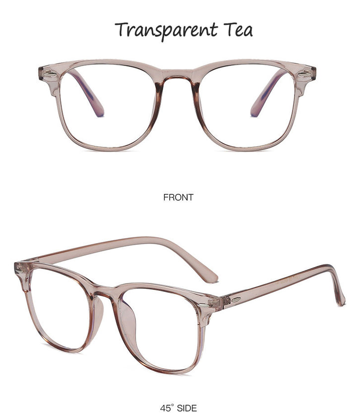 Hotony Women's Full Rim TR 90 Resin Round Frame Eyeglasses 3017 Full Rim Hotony