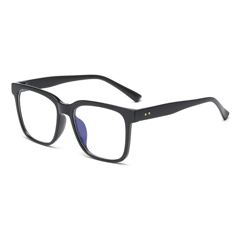 Hotony Unisex Full Rim Square Acetate Eyeglasses 8822 Full Rim Hotony