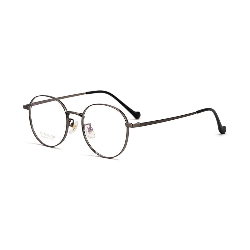 Hotochki Unisex Full Rim Polygon Beta Titanium Frame Eyeglasses 3933 Full Rim Hotochki