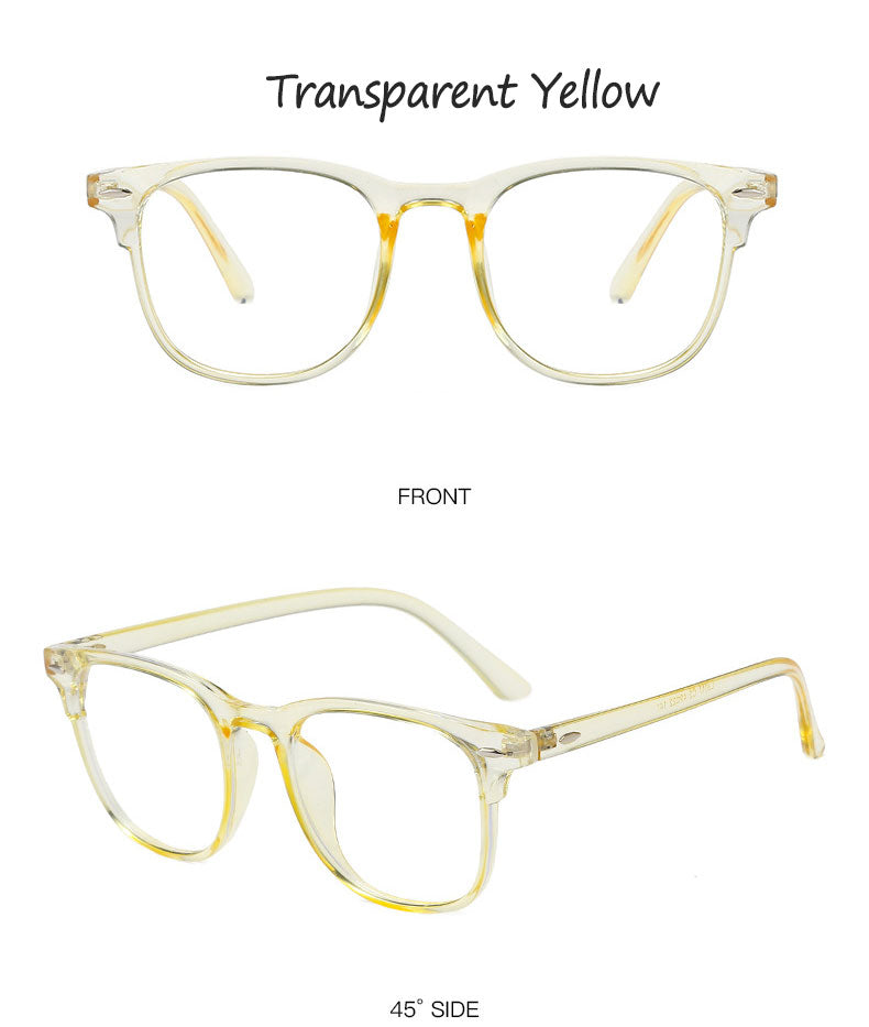Hotony Women's Full Rim TR 90 Resin Round Frame Eyeglasses 3017 Full Rim Hotony