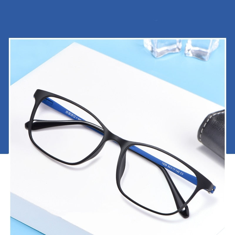 Yimaruili Unisex Full Rim Ultem/Steel Frame Eyeglasses 1939TR Full Rim Yimaruili Eyeglasses