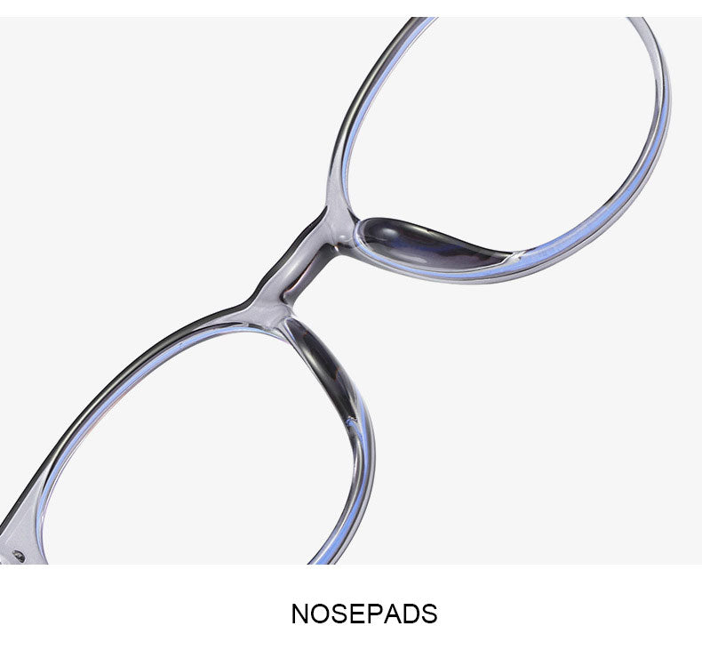 Hotony Women's Full Rim Round Acetate Frame Eyeglasses 3003 Full Rim Hotony