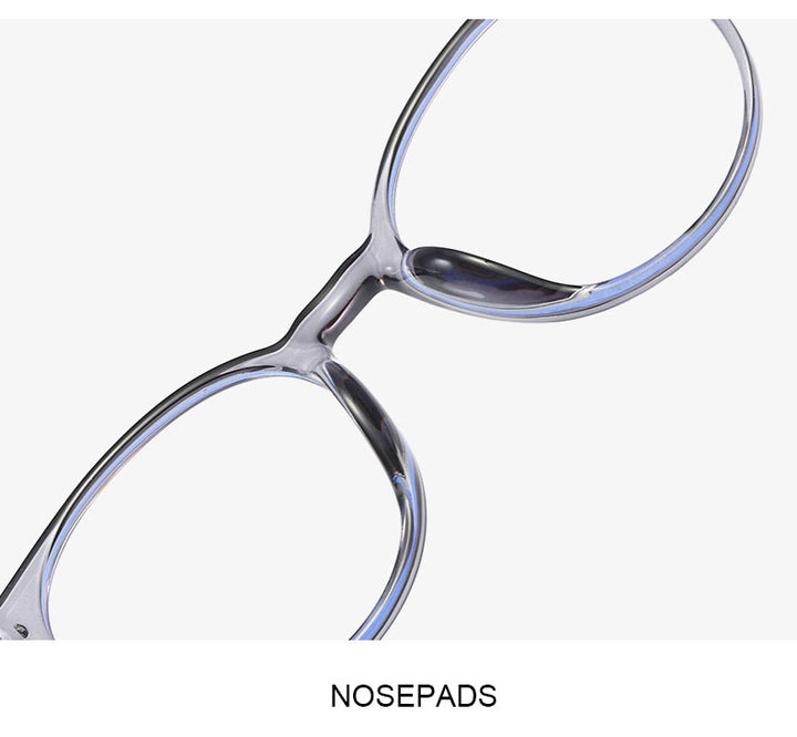 Hotony Women's Full Rim Round Acetate Frame Eyeglasses 3003 Full Rim Hotony