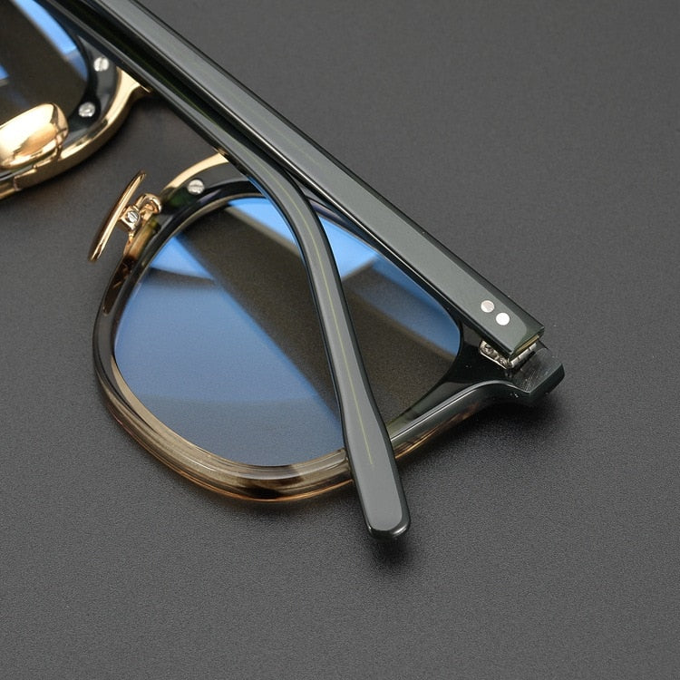 Yimaruili Men's Full Rim Acetate Frame Eyeglasses Y001 Full Rim Yimaruili Eyeglasses