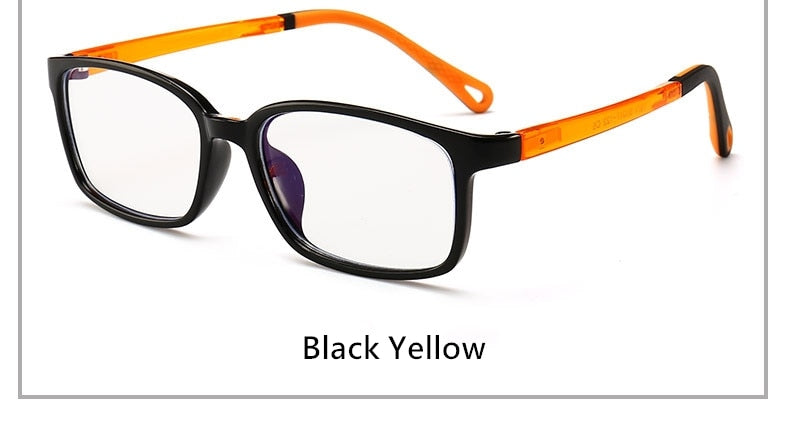 Yimaruili Unisex Children's Full Rim Silicone Frame Eyeglasses F1817 Full Rim Yimaruili Eyeglasses