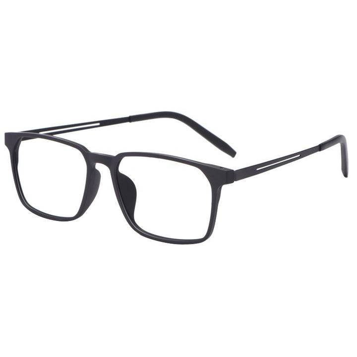 Yimaruili Unisex Full Rim Square Titanium Eyeglasses 8878 Full Rim Yimaruili Eyeglasses