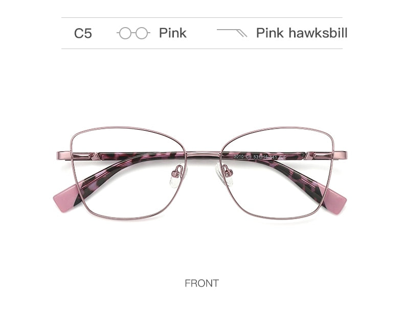 Hotochki Unisex Full Rim Square Alloy Frame Eyeglasses 3010 Full Rim Hotochki