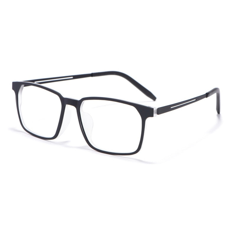 Hotochki Unisex Full Rim TR-90 Resin Titanium Frame Eyeglasses 8878 Full Rim Hotochki